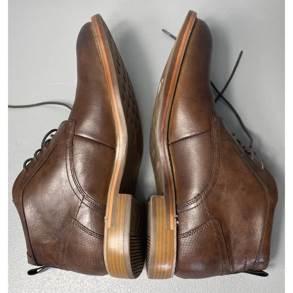 Steve Madden P-Tunder Chukka Boot Brown Men's Size 11